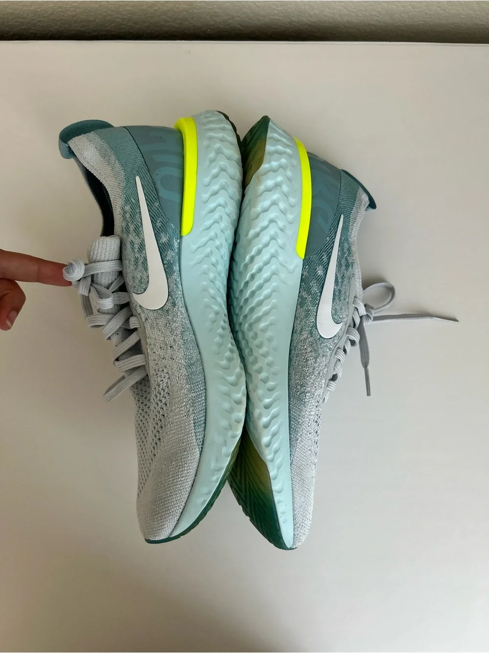 Nike Epic React Flyknit Mica Blue Women running shoes
